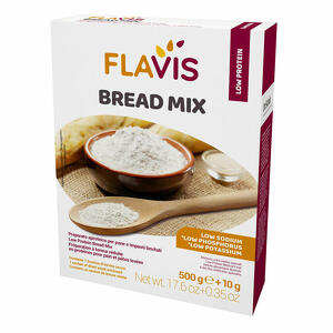 Flavis - Flavis bread mix preparato per pane e impasti lievitati aproteici 500 g