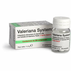 Sanifarma - Valeriana system 30 compresse