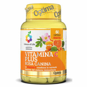 Colours of life - Colours of life vitamina c plus rosa canina 60 capsule vegetali 724mg