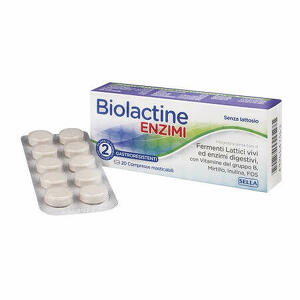 Biolactine - Biolactine enzimi 20 compresse nuova formula