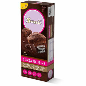 Bauli - Bauli plumcake extra dark doppio cioccolato 6 pezzi da 35 g