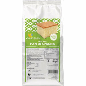 Miscela oro pan di spagna - Ori di sicilia mix oro pan di spagna 1 kg