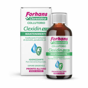 Forhans - Forhans collutorio con clorexidina 0,12 clexidin senza alcool 200ml