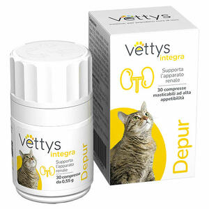 Vettys integra - Vettys integra depur gatto 30 compresse masticabili