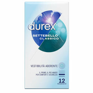 Durex - Profilattico durex settebello classico 12 pezzi