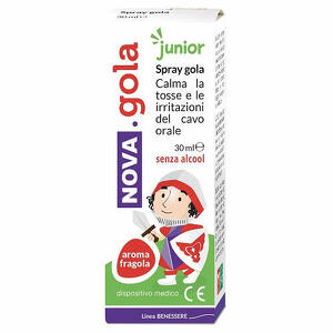 Nova argentia - Nova gola spray junior fragola 30ml