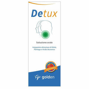 Golden pharma - Detux soluzione orale gusto fragola 150ml