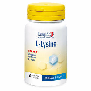 Long Life - Longlife l-lysine 500mg 60 tavolette