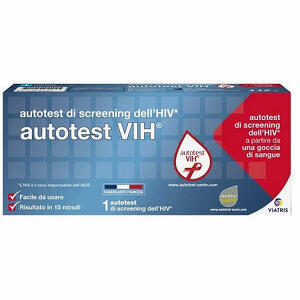 Mylan - Autotest vih screening dell'hiv contiene 1 autotest + soluzione + bisturi + cerotto + garza + salvietta disinfettante