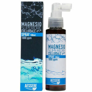 Aessere - Magnesio superiore colloidale plus spray 1000 ppm 100ml