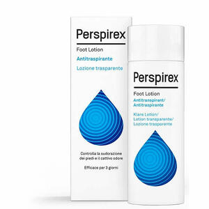 Perspirex - Perspirex foot lotion antitraspirante lozione trasparente sudorazione e cattivo odore piedi 100ml