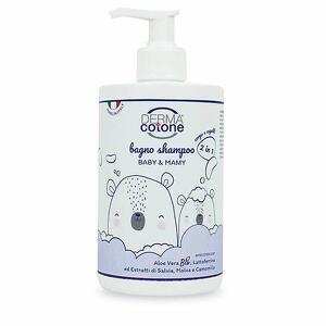 Dermacotone - Dermacotone bagno shampoo 2 in 1 corpo e capelli baby & mamy 500ml