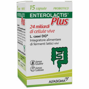 Enterolactis - Enterolactis plus 15 capsule
