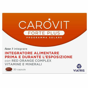 Carovit - Carovit forte plus programma solare 30 capsule bl