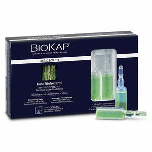 Biokap - Biokap fiale rinforzanti anticaduta con tricoltil 12 pezzi da 7ml new