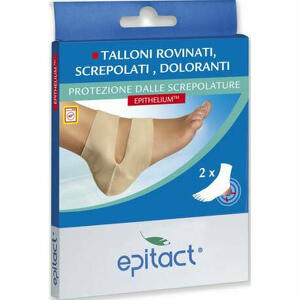 Epitact - Protezione per screpolature talloni epitact taglia unica 2 pezzi