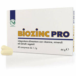 Piemme pharmatech - Biozinc pro 40 compresse