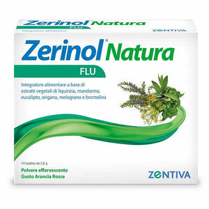 Zerinol - Zerinol natura flu 14 bustine