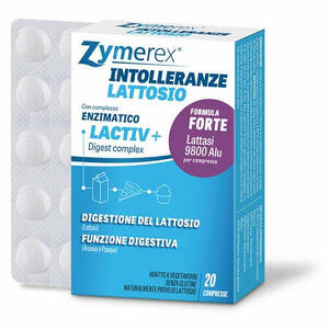 Zymerex - Zymerex intolleranze lattosio 20 compresse rivestite