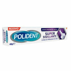 Polident - Polident super tenuta+sigillante adesivo protesi dentale 40 g