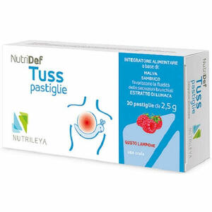 Nutridef - Nutridef tuss 20 pastiglie lampone