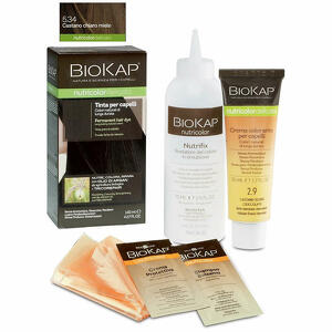 Biokap - Biokap nutricolor delicato 5,34 castano chiaro miele tinta tubo + flacone