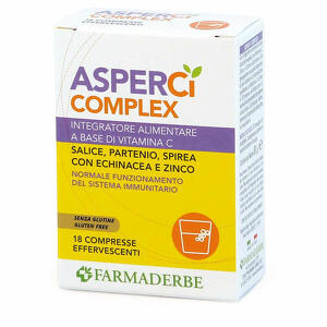 Farmaderbe - Asper ci complex 18 compresse effervescenti