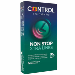 Control - Control non stop xtra lines 6 pezzi