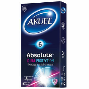Akuel - Akuel absolute dual protection 6 pezzi