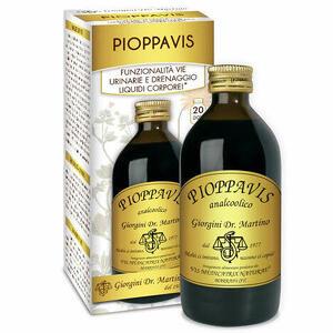 Giorgini - Pioppavis liquido analcolico 200ml