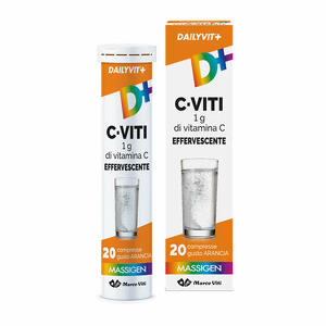 Massigen - Dailyvit+ c viti 1g di vitamina c effervescente 20 compresse