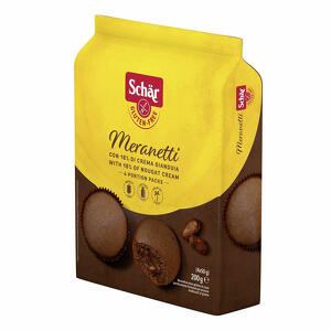 Schar - Schar meranetti con crema gianduia 4 pezzi da 50 g