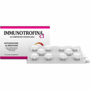 Immunotrofina - Immunotrofina d 30 compresse orosolubili
