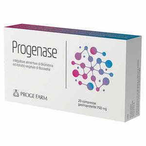 Proge farm - Progenase 20 compresse gastroprotette