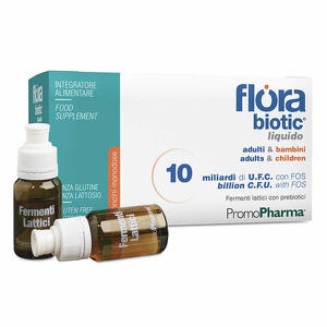 Flora - Flora liquido adulti & bambini 10 flaconcini x 10ml