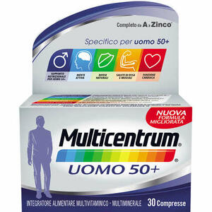 Multicentrum - Multicentrum uomo 50+ 30 compresse