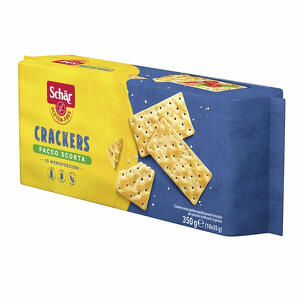 Schar - Schar crackers senza lattosio pacco scorta 10 monoporzioni da 35 g