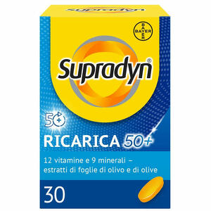 Supradyn - Supradyn ricarica 50+ 30 compresse