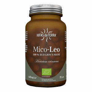 100% eco lion's mane hericium erinaceus - Mico leo 70 capsule