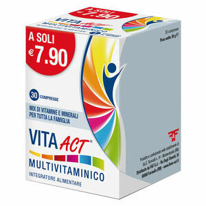 F&f - Vita act multivitaminico 30 compresse
