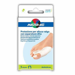 Master Aid - Protezione master-aid footcare per alluce valgo con separatore dita integrato 1 pezzo d9