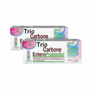 Trio Carbone - Triocarbone enteroprobiotici 7 flaconcini x 10ml