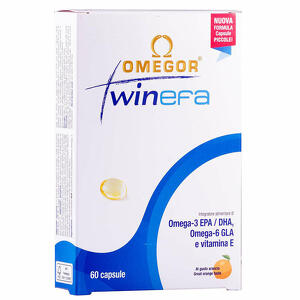 Omegor - Omegor twinefa 60 capsule new