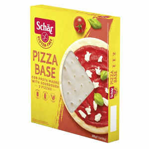 Schar - Schar pizza base senza lattosio 2 pezzi da 150 g
