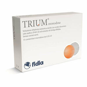 Trium - Trium monodose gocce oculari 15 flaconcini