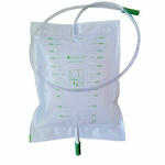 Farmacare Sacca da letto per raccolta urina da 2 litri con scarico tubo 90 cm 10 pezzi