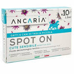 Ancaria spot in Ancaria spot-on gatti e cani taglia piccola 10 pipette x 1,5ml